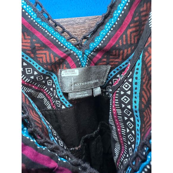 NEW Anthropologie V-Neck Plunge Tunic Mini Dress XXSP - Picture 6 of 8